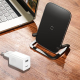 15W Qi Wireless Charger Stand Qi Fast Charge Phone Stand Multifunctional Wireless Charging Pad For iPhone 11 Pro Samsung