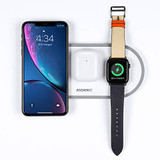 Visible Wireless Charger For iPhone 12 11 Wireless Charge Pad For iPhone Airpods Fast Charging Wireless Charge Devices