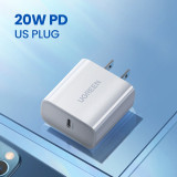 9itech Quick Charge 4.0 3.0 QC PD Charger 20W QC4.0 QC3.0 USB Type C Fast Charger for iPhone 12 X Xs 8 Xiaomi Phone PD Charger