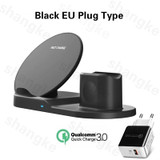 3 in 1 Fast Wireless Charger Dock Station Fast Charging for iPhone 12 12 Pro SE 11 XR XS for Apple Watch 2 3 4 5 for AirPods Pro