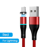 9itech Magnet Charger 3A Magnetic Cable Micro USB Cable Type C Cable Fast Charging For iPhone Samsung Android Mobile Phone Cord Wire