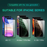 9itech 30D Full Cover Tempered Glass For iPhone 11 Pro Max Glass X XS Max XR Screen Protector Glass On For iPhone 6 6s 7 8 Plus X Film