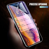 9itech 100D Curved Protective Tempered Glass on the For iPhone 6 6s 7 8 Plus Glass Screen Protector For iPhone X XR XS 11 Pro Max Film