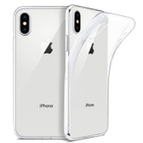For iPhone X 11 12 Pro Max Case, WEFOR Slim Clear Soft TPU Cover Support Wireless Charging for Apple iPhone 11 /iPhone 12 Mini
