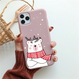 Case For iPhone 11 Pro XS Max XR SE 2020 Soft TPU Dark Green Christmas Gift Deer Cover For iphone 7 8 6S 7Plus 12 Mini Case Bear Case For iPhone 11 Pro XS Max XR SE 2020 Soft TPU Dark Green Christmas Gift Deer Cover For iphone 7 8 6S 7Plus 12 Mini Case Bear