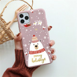 Case For iPhone 11 Pro XS Max XR SE 2020 Soft TPU Dark Green Christmas Gift Deer Cover For iphone 7 8 6S 7Plus 12 Mini Case Bear Case For iPhone 11 Pro XS Max XR SE 2020 Soft TPU Dark Green Christmas Gift Deer Cover For iphone 7 8 6S 7Plus 12 Mini Case Bear