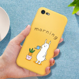 Cute cartoon Protective Phone Case For iPhone 8 7 6 6s Plus 5 5S SE Soft TPU Case For iPhone XS Max X 11 XR Silicone Cover Coque