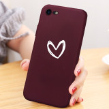 Cute cartoon Protective Phone Case For iPhone 8 7 6 6s Plus 5 5S SE Soft TPU Case For iPhone XS Max X 11 XR Silicone Cover Coque
