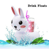YUYU Inflatable Cup Holder Unicorn Flamingo Drink holder Swimming Pool Float Bathing pool Toy