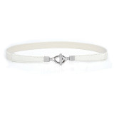 Elastic Women Belts Strap Thin Skinny Ladies Dress Waist Belt Leather Gold Buckle Female Red Belts Elastic Women Belts Strap Thin Skinny Ladies Dress Waist Belt Leather Gold Buckle Female Red Belts