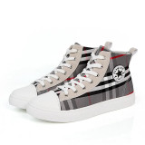 Men High Top Canvas Casual Vulcanize Shoes