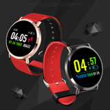 Color Screen Heart Rate Blood Pressure Monitor Sports Smartwatch For Android IOS