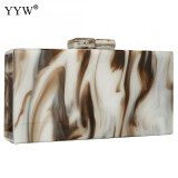 Acrylic Fashion Evening Clutch Bag Women'S Crossbody Bag Black Sac A Main High Quality Fashion Shoulder Bags Female Purse Clutch