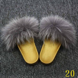 New Women's Furry Slippers Ladies Cute fur Hair Fluffy Slippers Women's Fur Slippers Winter Warm Slippers for Women Hot