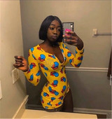 2020 Women Bodysuit Long Sleeve Deep V Neck Bodycon Stretch Leotard Bodysuit Button Short Romper Pajama Women Sleepwear Jumpsuit