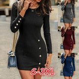 Knitted Sweater Dress Women Pullovers Autumn Long Sleeve Elegant Tunic Mini Bodycon Winter Dress Knitted Jumper Knitted Sweater Dress Women Pullovers Autumn Long Sleeve Elegant Tunic Mini Bodycon Winter Dress Knitted Jumper