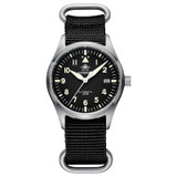 Automatic Mechanical Men's Watch Sapphire Crystal Stainless Steel NH35 Pilot Watch1940  Leather Waterproof Automatic Watch Men
