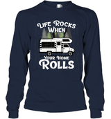 CAMPING LIFE ROCKS WHEN YOUR HOME ROLLS.