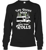 CAMPING LIFE ROCKS WHEN YOUR HOME ROLLS.