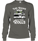 CAMPING LIFE ROCKS WHEN YOUR HOME ROLLS.