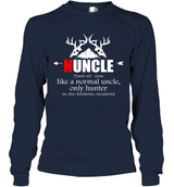 HUNCLE ONLY HUNTER  FUNNY HUNTING SHIRT