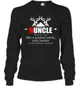 HUNCLE ONLY HUNTER  FUNNY HUNTING SHIRT