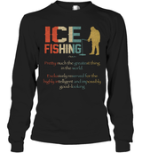 ICE FISHING FUNNY SHIRT.
