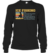 ICE FISHING FUNNY SHIRT
