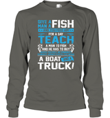 FISHING  GIVE A MAN A FISH AND YOU FEED HIM FOR A DAY TEACH A MAN TO FISH
