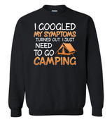 CAMPING: I GOOGLED MY SYMPTOMS TURNED OUT I JUST NEED TO GO CAMPING