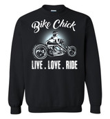 MOTORCYCLE: BIKER CHICK - LIVE LOVE RIDE