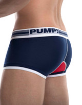 PUMP Academy Touchdown Low Rise Navy/Red/White Cotton Trunk 11077