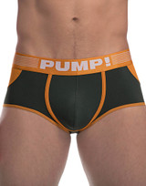 PUMP Squad Access Backless Low Rise Trunk Green/Orange/White 15039