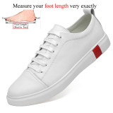 Spring Autumn Fashion Designer Black Men Genuine Leather Sneakers Casual Mens Shoes Hot Sale High Quality For Dropshipping
