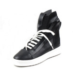 Brand Men Fashion Casual Shoes Ankle Boots PU Leather Thick Bottom Men High Top Shoes Leisure Hip-hop Boots Botas Hombre