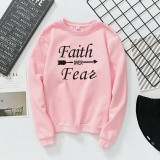 Faith Over Fear Christian Sweatshirt | Heavens Apparel Faith Over Fear Christian Sweatshirt | Heavens Apparel