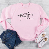Faith heart Christian Sweatshirt | Heavens Apparel