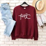 Faith heart Christian Sweatshirt | Heavens Apparel