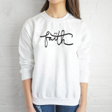 Faith heart Christian Sweatshirt | Heavens Apparel