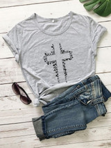 Faith Cross T-Shirt | Heavens Apparel