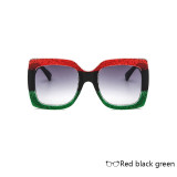 Yoovos Square Sunglasses Women Luxury Brand Designer Women Mirror Sun Glasses Vintage Sun Glasses Party Female Eyewear UV400