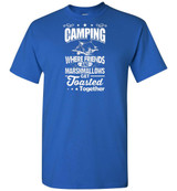 Camping Where Friends And Marshmallows Get Toasted Together