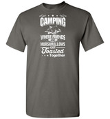 Camping Where Friends And Marshmallows Get Toasted Together