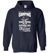 Camping Where Friends And Marshmallows Get Toasted Together