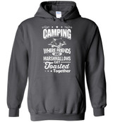 Camping Where Friends And Marshmallows Get Toasted Together