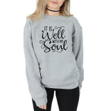 It is Well With My Soul Christian Sweatshirt | Heavens Apparel