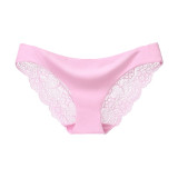Ladies Underwear Woman Panties Sexy Lace Plus Size Panty Transparent Low-Rise Cotton Briefs Intimates New Dropship 1/2 Pcs