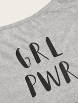 Letter Print Cami Pajama Set Letter Print Cami Pajama Set