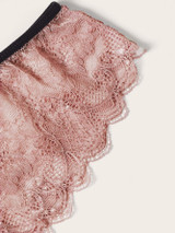 Applique Floral Lace Lingerie Set