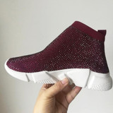 Crystals Sock Boots